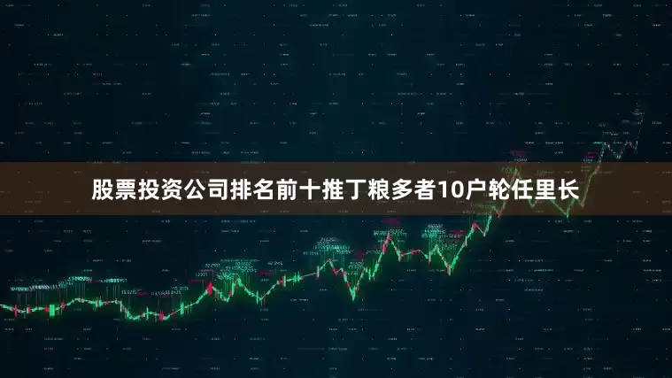 股票投资公司排名前十推丁粮多者10户轮任里长