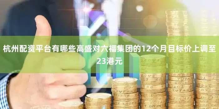 杭州配资平台有哪些高盛对六福集团的12个月目标价上调至23港元